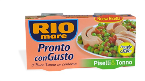 RIO MARE CON PISELLI 160x2x24