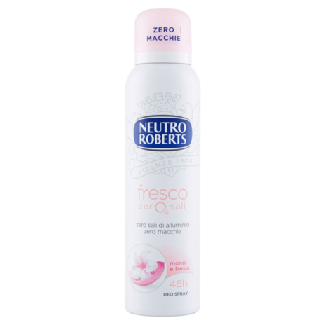 ROBERTS DEODORANTE FRESCO ROSA SPRAY ML.150