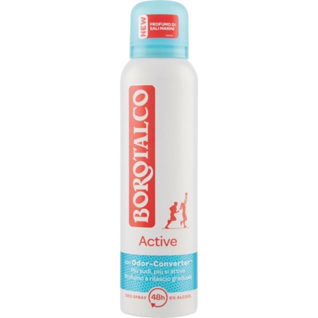 BOROTALCO DEODORANTE ACTIVE BLU SPRAY    ML.150