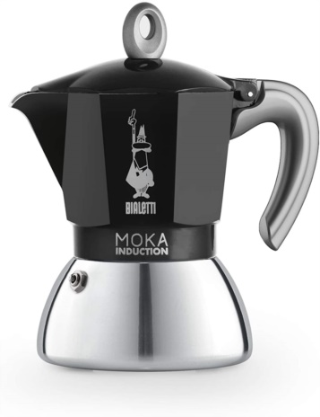 CAFF.MOKA INDUCT BLACK 04x4tz