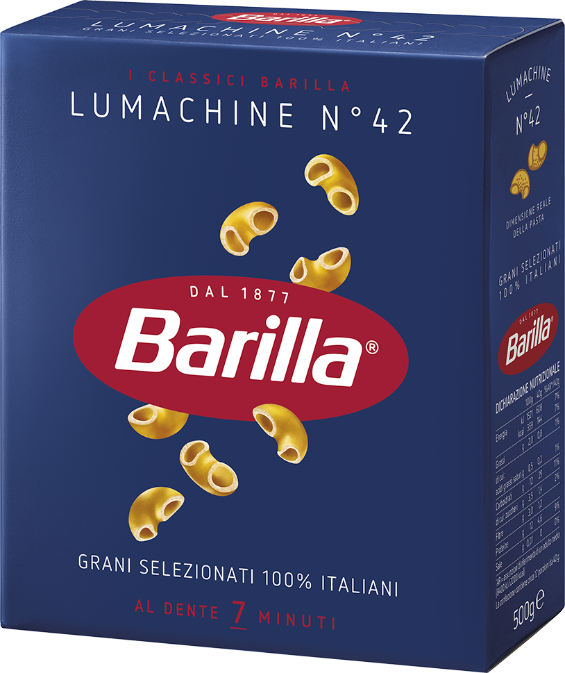 Barilla Pasta Lumachine N.42 100% Grano Italiano