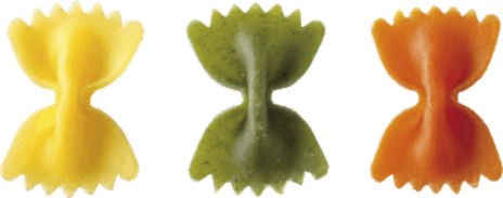FARFALLE TRICOLORE GOURMET 12x0,500
