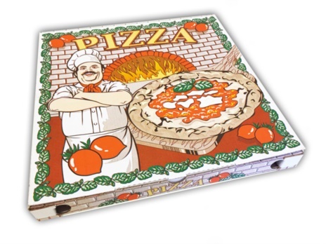 PIZZA BOX CA 29X29X4  PZ 100